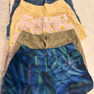 Lot of 5 girls shorts size 10-12